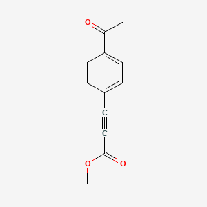 Methyl 3-(4-acetylphenyl)prop-2-ynoate
