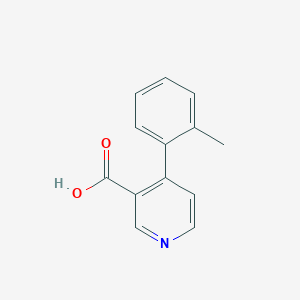 4-(2-Methylphenyl)pyridine-3-carboxylic acid