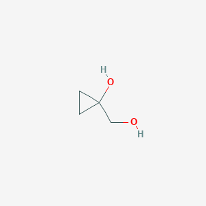 molecular formula C4H8O2 B1369291 1-(羟甲基)环丙醇 CAS No. 42082-92-8