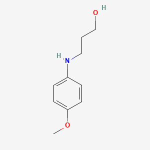 3-[(4-Methoxyphenyl)amino]propan-1-ol
