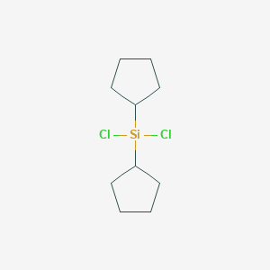 molecular formula C10H18Cl2Si B136930 Dicyclopentyldichlorosilane CAS No. 139147-73-2