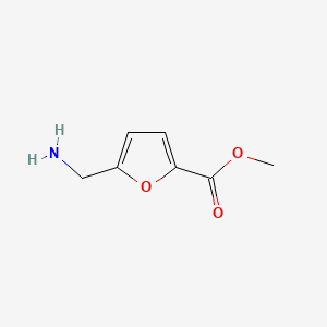 molecular formula C7H9NO3 B1369303 Methyl 5-(aminomethyl)furan-2-carboxylate CAS No. 73751-06-1