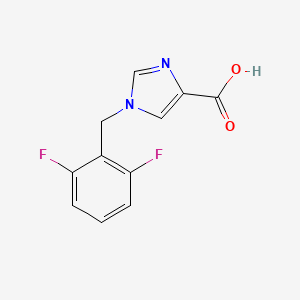 1-(2,6-difluorobenzyl)-1H-imidazole-4-carboxylic acid