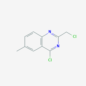 4-Chloro-2-(chloromethyl)-6-methylquinazoline