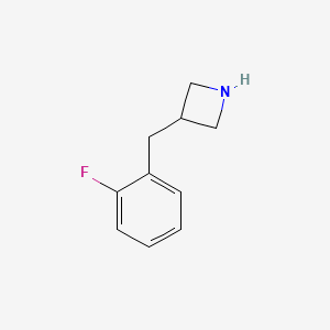 3-[(2-Fluorophenyl)methyl]azetidine