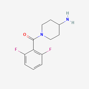 1-(2,6-Difluorobenzoyl)piperidin-4-amine