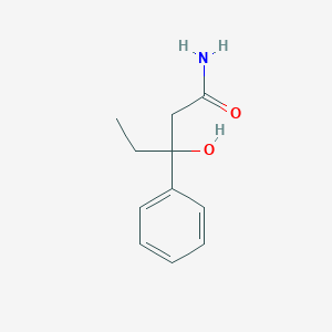 3-Hydroxy-3-phenylpentanamide