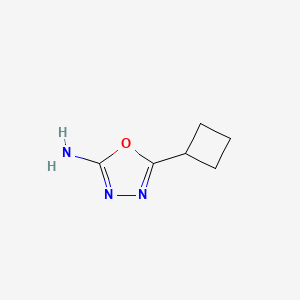 5-Cyclobutyl-1,3,4-oxadiazol-2-amine