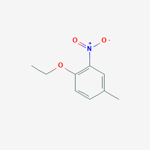 molecular formula C9H11NO3 B1369398 1-Ethoxy-4-methyl-2-nitrobenzene CAS No. 85653-54-9