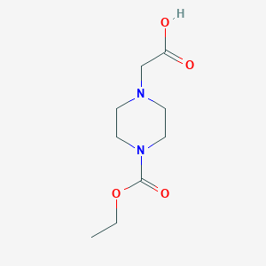 2-[4-(Ethoxycarbonyl)piperazin-1-yl]acetic acid