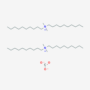 molecular formula C45H96N2O3 B136943 Didecyl dimethyl ammonium carbonate CAS No. 148788-55-0
