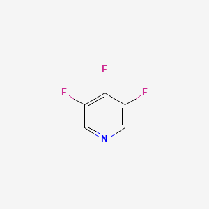 molecular formula C5H2F3N B1369452 3,4,5-Trifluoropyridine CAS No. 67815-54-7