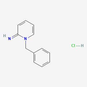 molecular formula C12H13ClN2 B1369457 1-苄基-1,2-二氢吡啶-2-亚胺盐酸盐 CAS No. 58171-11-2
