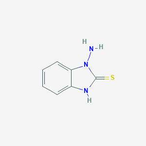 molecular formula C7H7N3S B136948 3-amino-1H-benzimidazole-2-thione CAS No. 151693-45-7