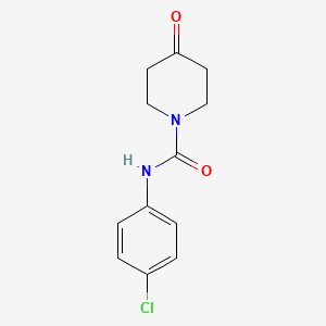 N-(4-chlorophenyl)-4-oxopiperidine-1-carboxamide