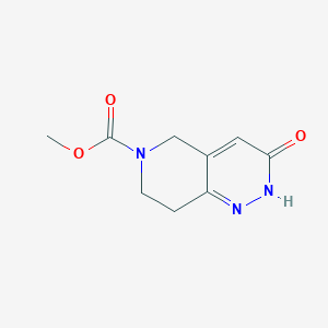 Methyl 3-oxo-2,5,7,8-tetrahydropyrido[4,3-c]pyridazine-6-carboxylate