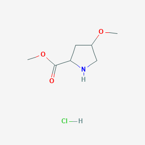 Methyl 4-methoxypyrrolidine-2-carboxylate hydrochloride
