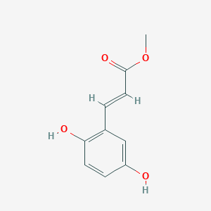 molecular formula C10H10O4 B013695 Methyl 2,5-dihydroxycinnamate CAS No. 63177-57-1