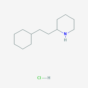 2-(2-Cyclohexylethyl)piperidine hydrochloride