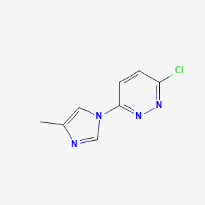 3-Chloro-6-(4-methyl-1H-imidazol-1-yl)pyridazine