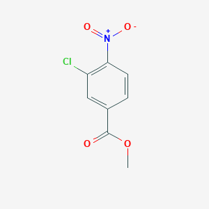 molecular formula C8H6ClNO4 B1369517 Methyl 3-chloro-4-nitrobenzoate CAS No. 243984-48-7