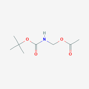 molecular formula C8H15NO4 B13695481 (Boc-amino)methyl Acetate 