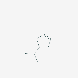 molecular formula C12H20 B136955 1-Tert-butyl-4-propan-2-ylcyclopenta-1,3-diene CAS No. 132380-78-0