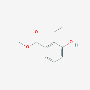 molecular formula C10H12O3 B1369560 Methyl 2-ethyl-3-hydroxybenzoate CAS No. 183108-31-8