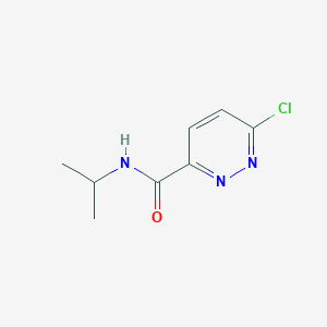 molecular formula C8H10ClN3O B1369594 6-chloro-N-isopropylpyridazine-3-carboxamide CAS No. 345582-90-3