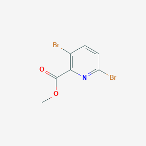 molecular formula C7H5Br2NO2 B1369610 Methyl 3,6-dibromopicolinate CAS No. 495416-04-1