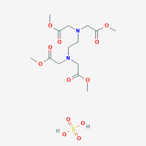 molecular formula C14H26N2O12S B1369622 Tetramethyl Ethylenediaminetetraacetate Sulfate, Tech. 