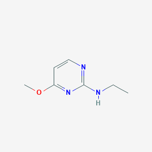 molecular formula C7H11N3O B1369640 N-ethyl-4-methoxypyrimidin-2-amine 