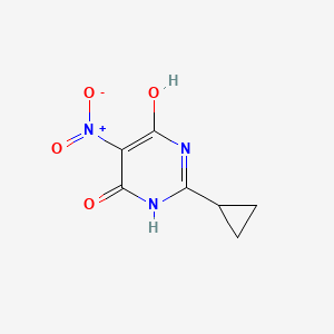 2-Cyclopropyl-5-nitropyrimidine-4,6-diol