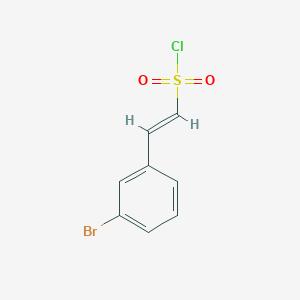 2-(3-Bromophenyl)ethene-1-sulfonyl chloride