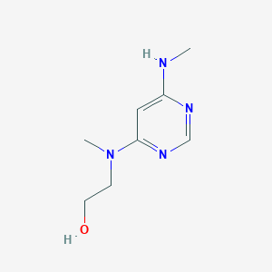 2-(Methyl(6-(methylamino)pyrimidin-4-yl)amino)ethan-1-ol