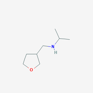 N-(Tetrahydro-3-furanylmethyl)-2-propanamine