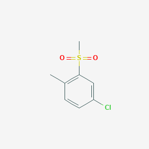 (5-Chloro-2-methylphenyl)(methyl)dioxo-lambda~6~-sulfane