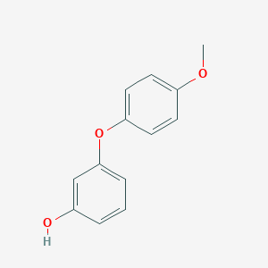 molecular formula C13H12O3 B1369699 3-(4-Methoxyphenoxy)phenol 