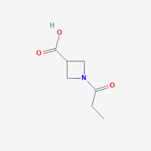1-Propanoylazetidine-3-carboxylic acid