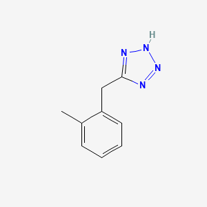 5-[(2-methylphenyl)methyl]-2H-1,2,3,4-tetrazole
