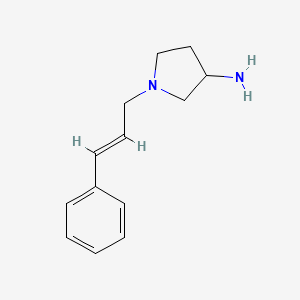 1-Cinnamylpyrrolidin-3-amine