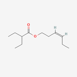 molecular formula C12H22O2 B1369737 (Z)-Hex-3-enyl 2-ethylbutyrate CAS No. 94071-12-2
