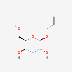 molecular formula C9H16O5 B136974 Allyl 3-deoxygalactopyranoside CAS No. 155835-98-6