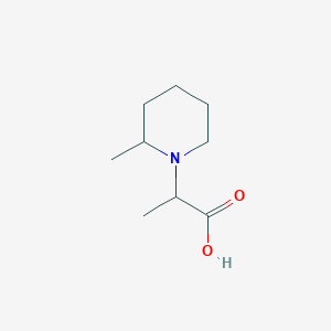 2-(2-Methylpiperidin-1-yl)propanoic acid