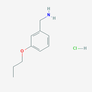 (3-Propoxyphenyl)methanamine hydrochloride