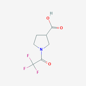 1-(2,2,2-Trifluoroacetyl)pyrrolidine-3-carboxylic acid