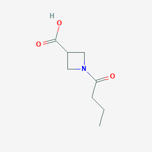 1-Butyrylazetidine-3-carboxylic acid