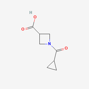 1-(Cyclopropanecarbonyl)azetidine-3-carboxylic acid