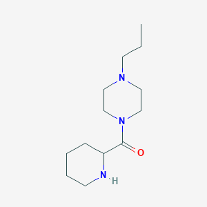 molecular formula C13H25N3O B1369824 1-(Piperidin-2-ylcarbonyl)-4-propylpiperazine 