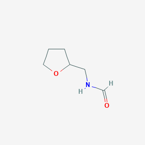 molecular formula C6H11NO2 B1369842 N-(oxolan-2-ylmethyl)formamide 